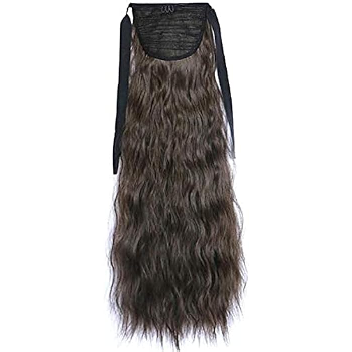 DILLARDS Fashion Natural Fluffy Corn Hot Long Curly Magic Hair Ponytail - Image 2